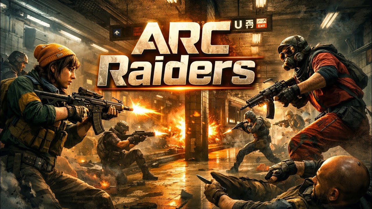 Action at the subway station! - ARC Raiders