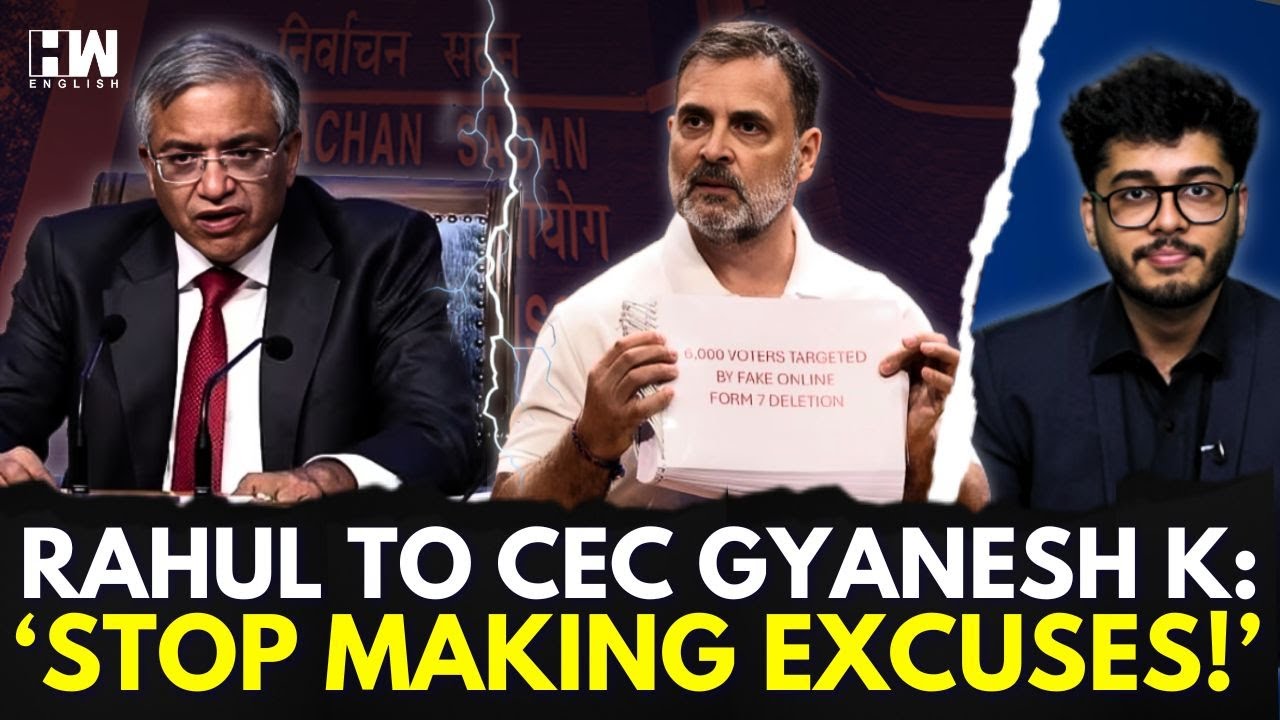 Rahul Gandhi Press Conference: Congress Doubles Down After EC Dismisses New 'Vote-Theft' Exposé