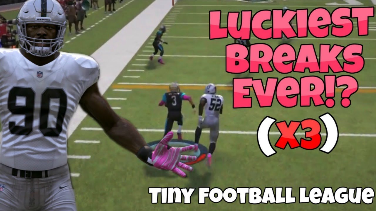I'm so sorry... THE WORST WAY TO WIN A GAME | Madden 17 Tiny Football League