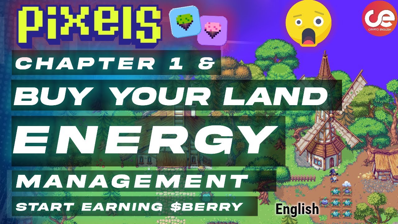 Pixels Airdrop 🎁Buy Your Land For Free & Energy Guide - English