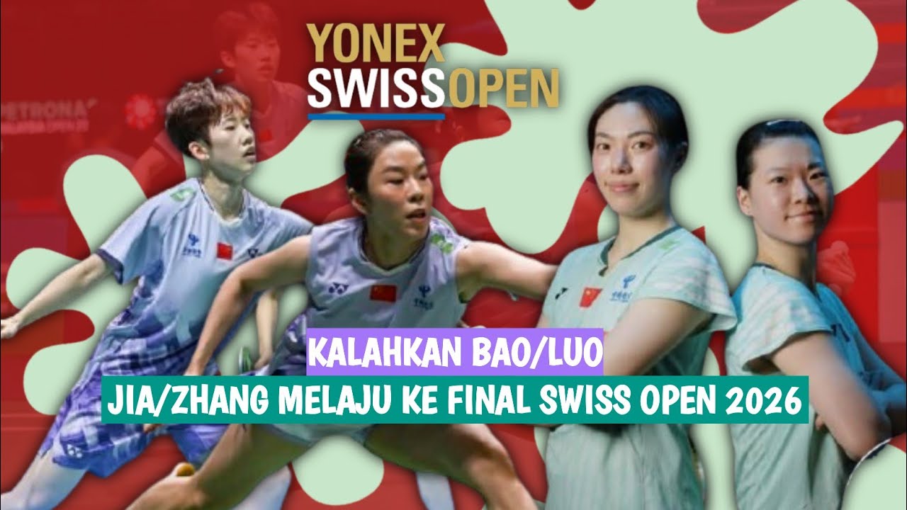 🔴LIVE - Jia Yi Fan/Zhang Shu Xian Vs Bao Li Jing/Luo Xu Min - Swiss Open 2026