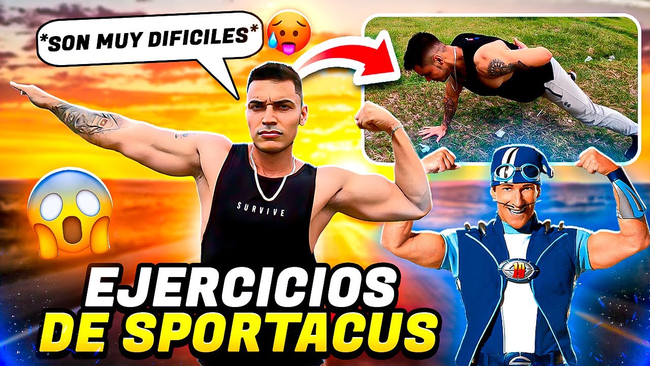 HAGO LOS EJERCICIOS MAS BESTIAS DE SPORTACUS *Extremadamente DIFICIL* - TATTOXTREME