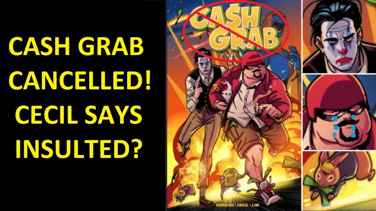 Cash Grab Cancelled! Cecil Says/Tim Lim/Nerkish Comicsgate Title No More!