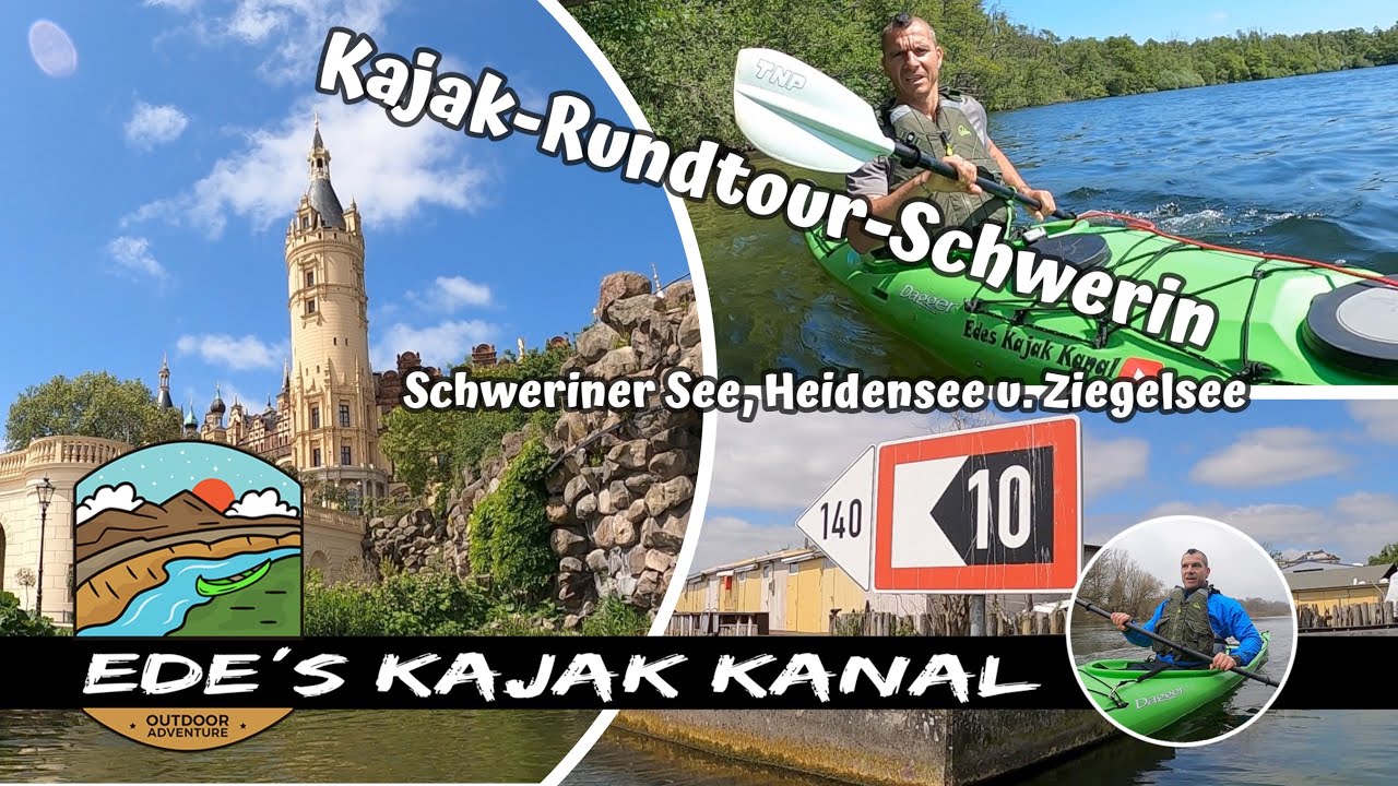 Kajak Tour Schwerin Paddeln in Mecklenburg Vorpommern