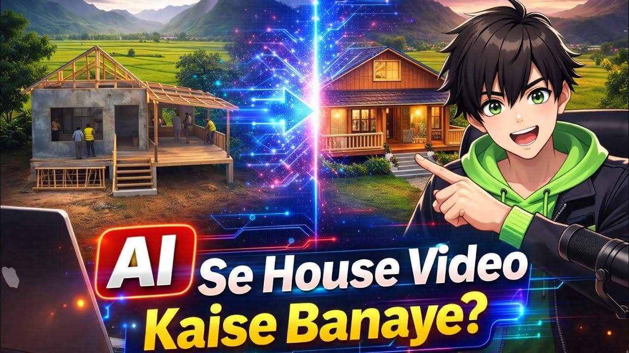 How to Make AI House Renovation Videos | Full Tutorial #aivideo #aitools #trendingai #viral 