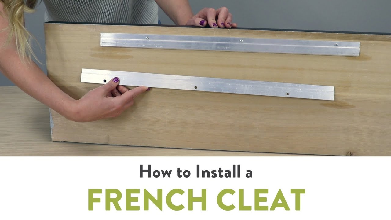 How to Install a French Cleat for Hanging Wood Signs | Woodland Manufacturing