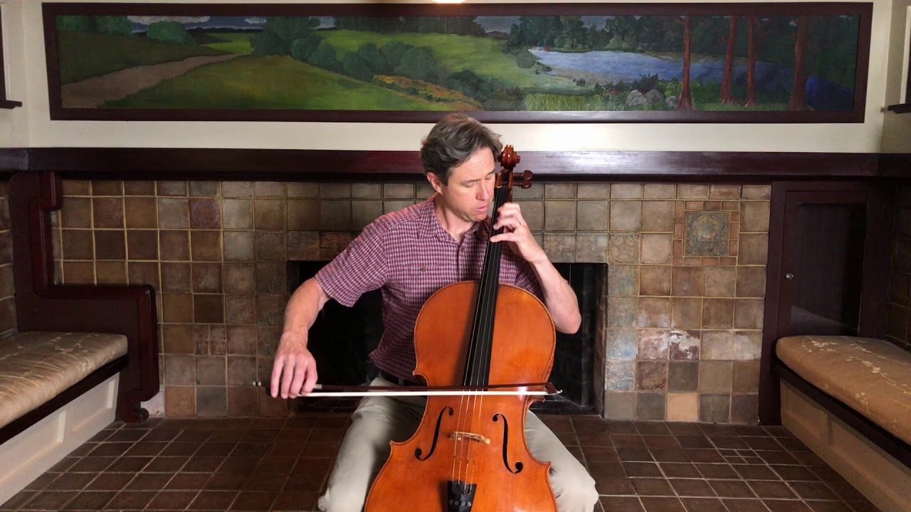 Bach G Major Suite performed by  Jonathan Karoly