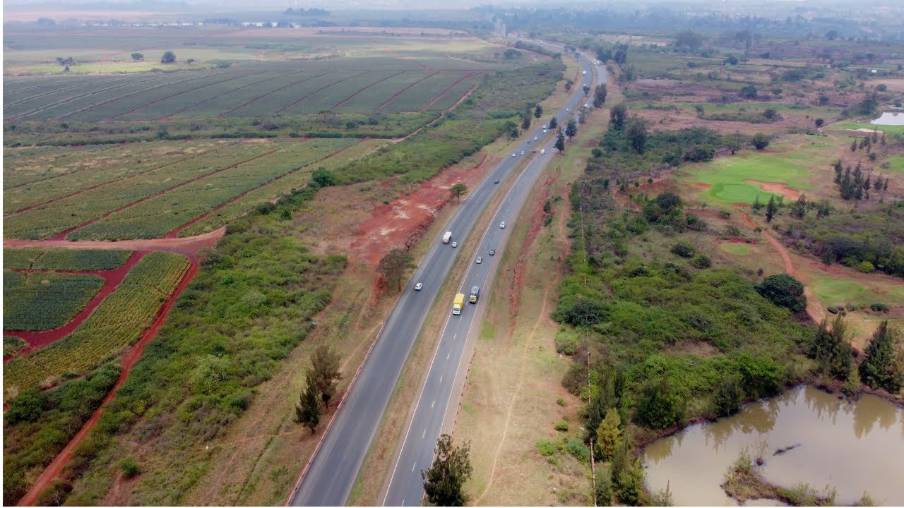 Driving to Muranga- Beauty in the highlands