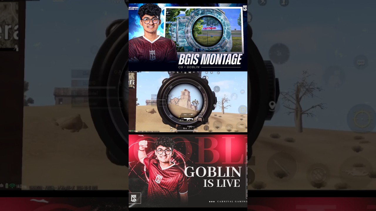 Goblin : 3x burst Pixel Knock 💥 BGMI ZERO RECOIL SENSITIVITY ✅ @goblinbgmi 🌟