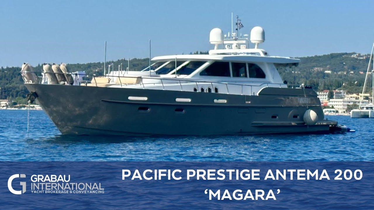 2008 PACIFIC PRESTIGE ANTEMA 200 'Magara'  | Motor Yacht for sale with Grabau International