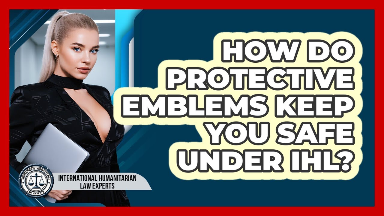 How Do Protective Emblems Keep You Safe Under IHL? - International Humanitarian Law Experts