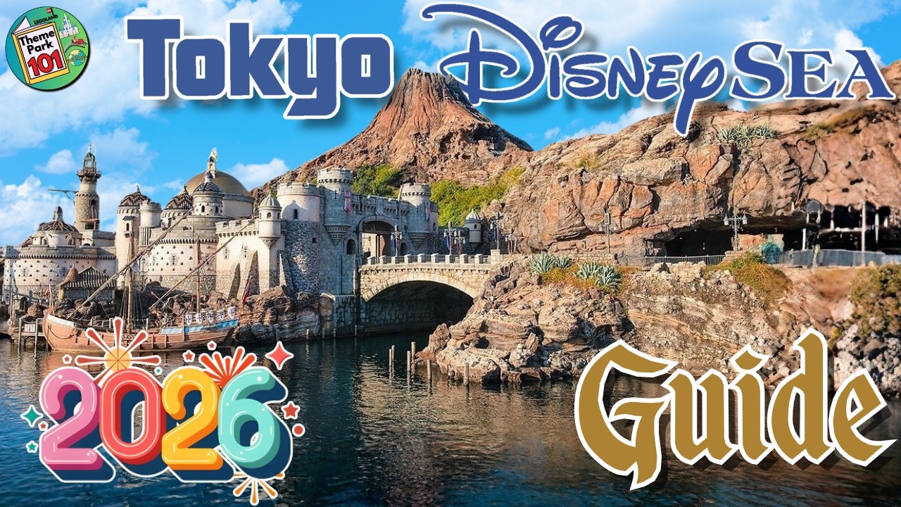 Аттракционы и развлечения Tokyo DisneySea - 2026 - Tokyo Disney Resort, Япония