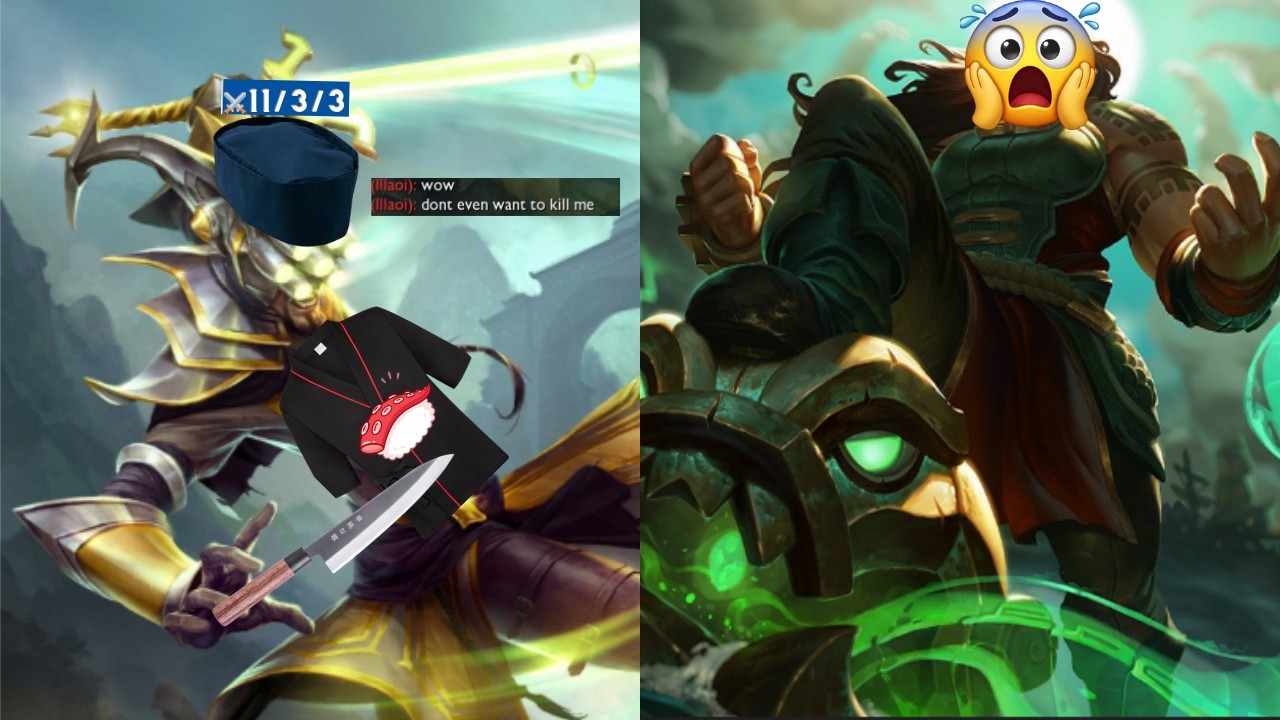 This Is How You Make Illaoi Into Squid Sushi