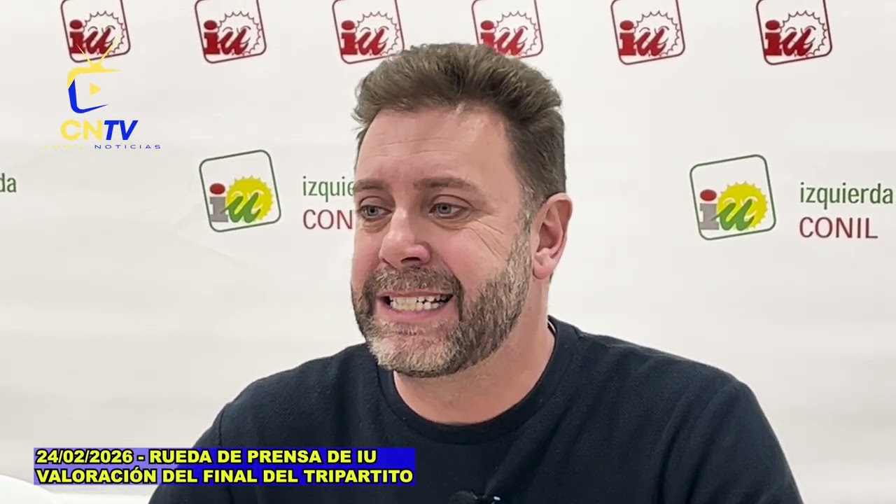 24 02 2026 - RUEDA DE PRENSA DE IU, VALORACIÓN DEL FINAL DEL TRIPARTITO