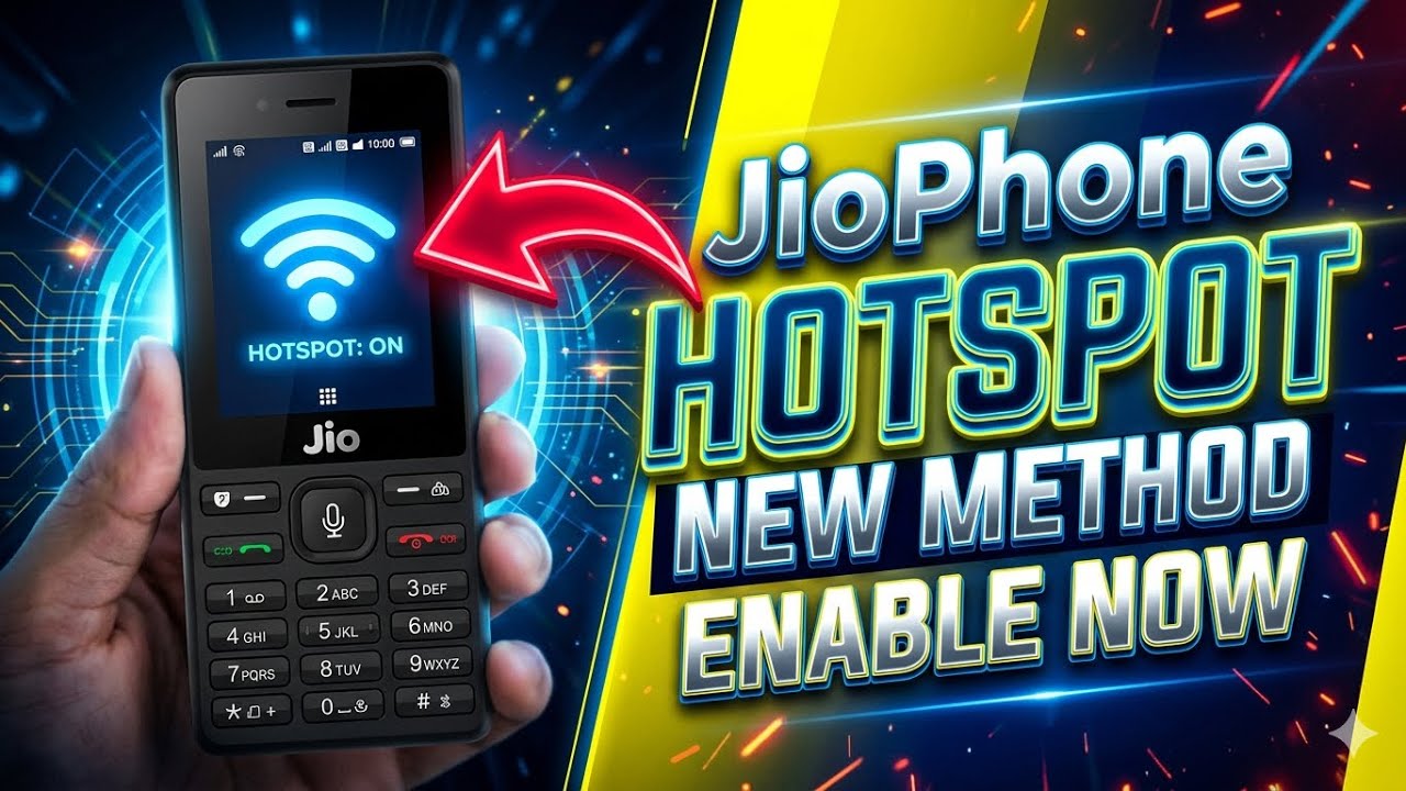 Jio Phone Me Hotspot Kaise On Kare 😱 | Jio Phone Hotspot New Update 2026