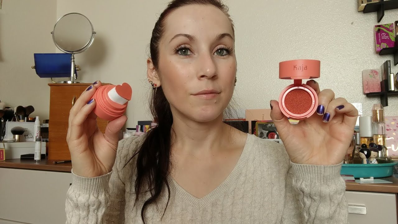 NEW: KAJA Cheeky Stamp Blendable Blush! BEST NATURAL FLUSH!