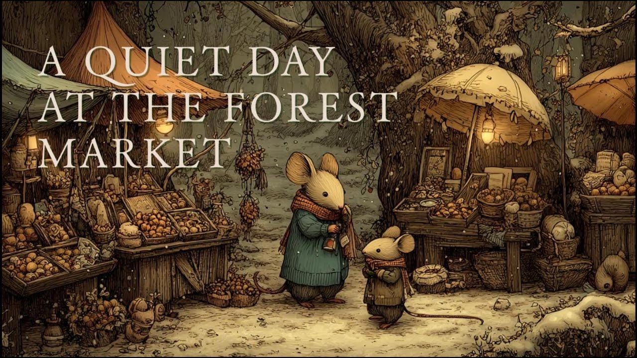 [Celtic Music] Healing Forest Journey – A Quiet Day at the Forest Market