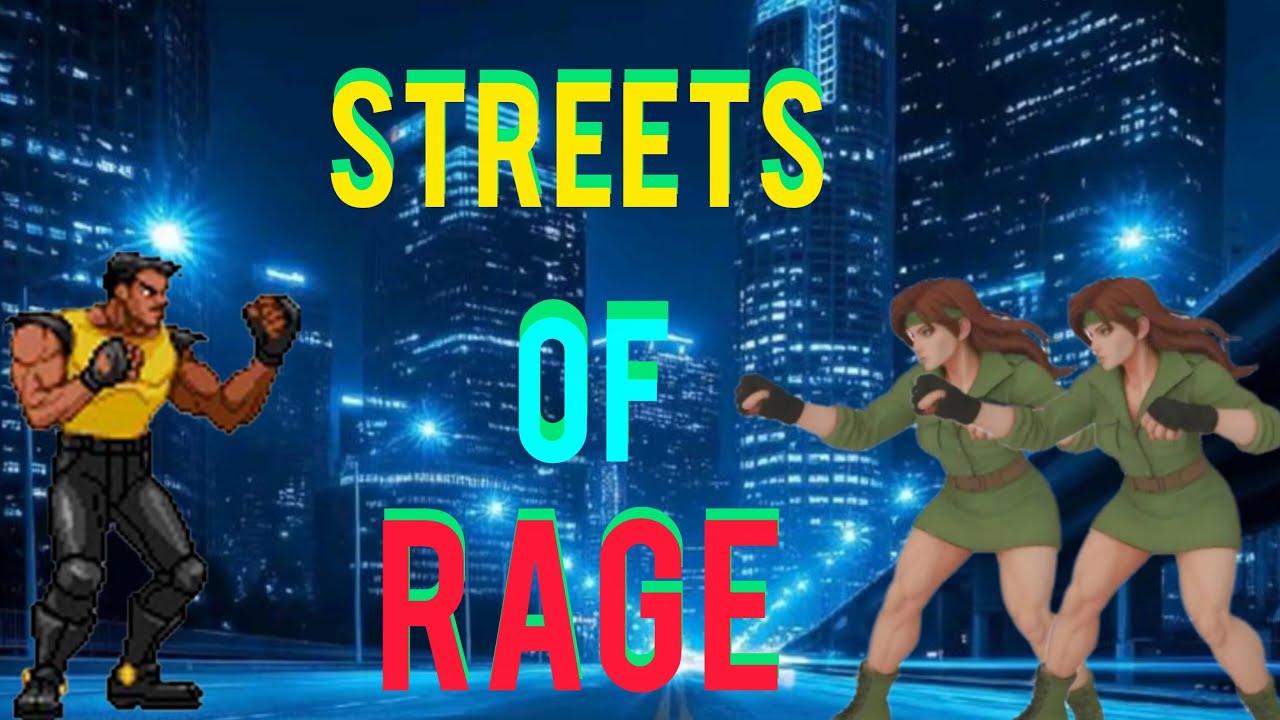 Streets of Rage Parte 5- Adam Hunter Enfrenta Duas Cópias da Blaze Fielding Em Um Navío!