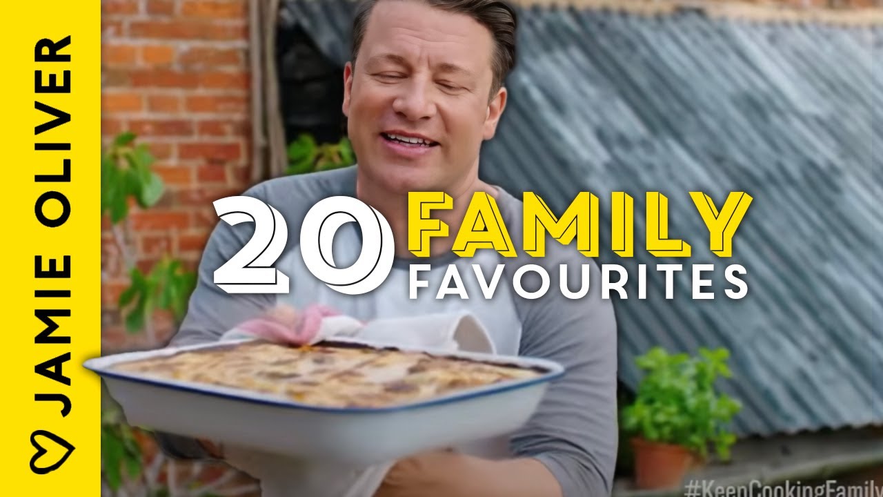 20 Family Favourite Recipes By Jamie Oliver