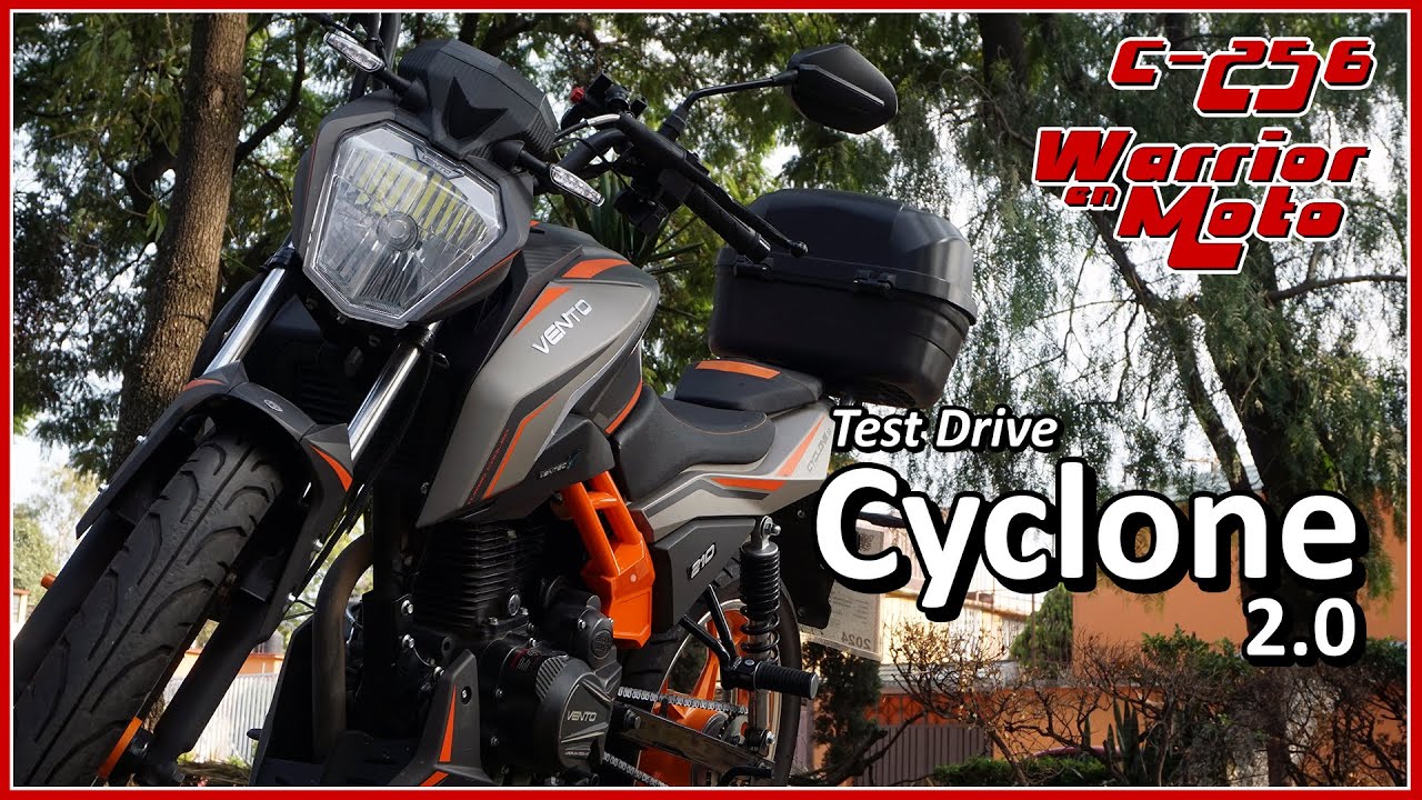 CYCLONE 210 - Test Drive - Prueba de manejo - Vento - Warrior En Moto - 225