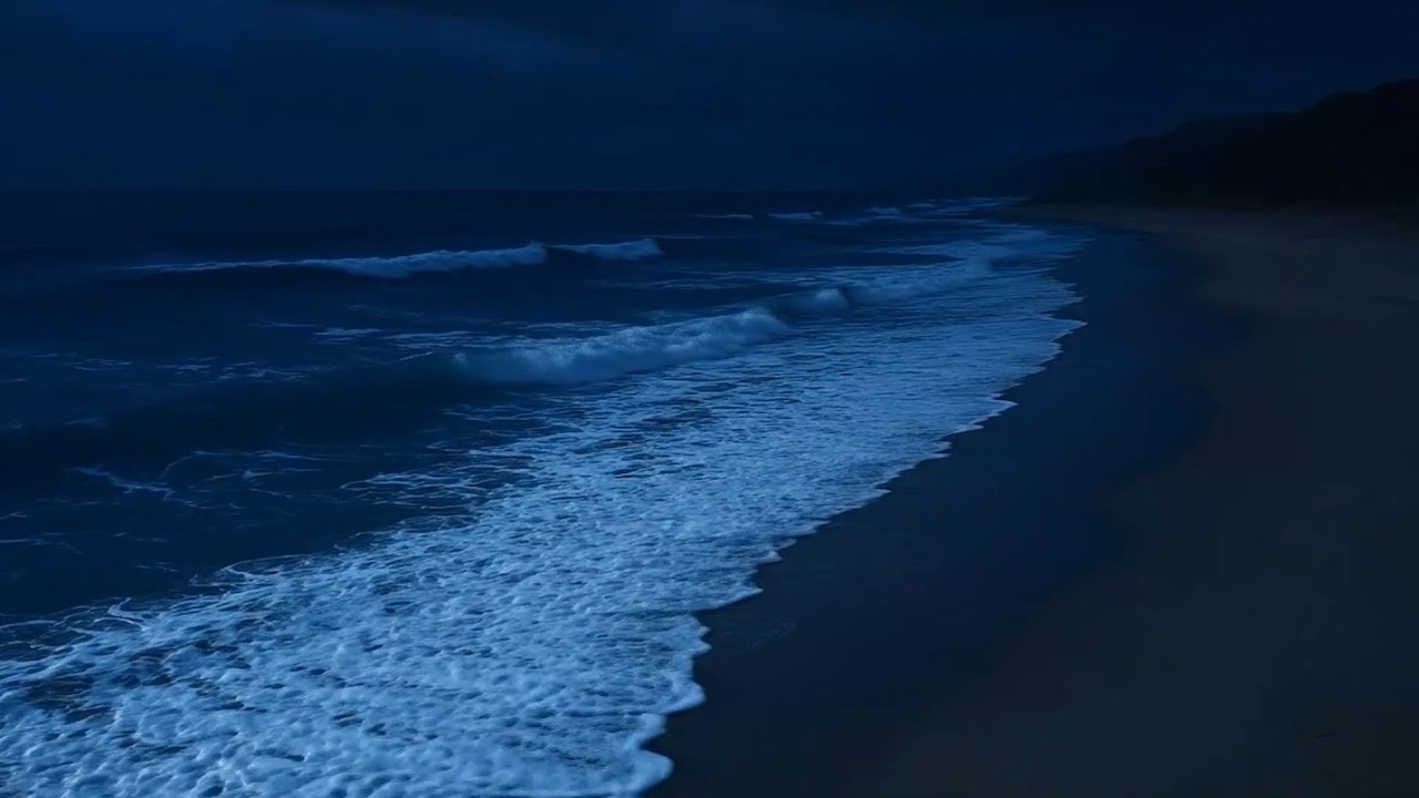 Gentle Ocean Waves 🌊 Slow Rhythmic Sounds to Clear the Mind & Sleep Deeply