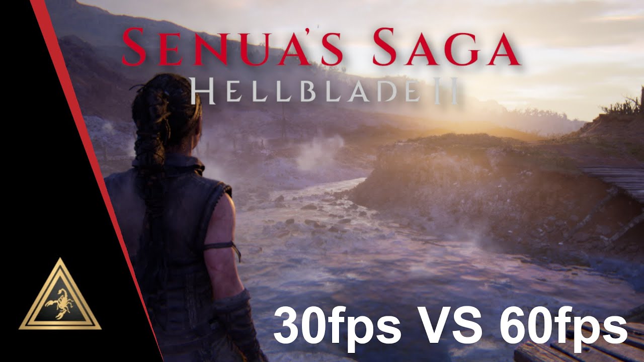 Hellblade 2 High Setting 1080P TSR 80% 864P 30fps VS Low Setting 1080P TSR 80% 864P 60FPS