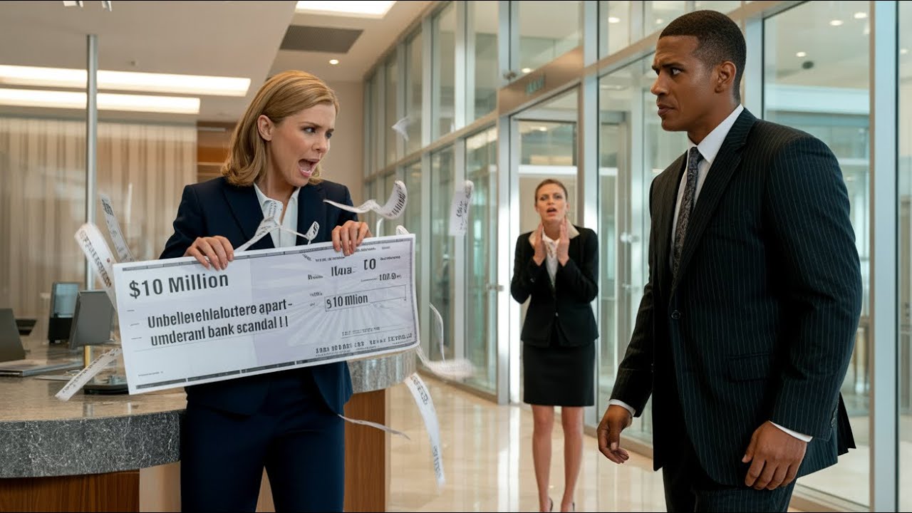 The Shocking Moment a Bank Manager Destroyed a Black Man’s $10M Check