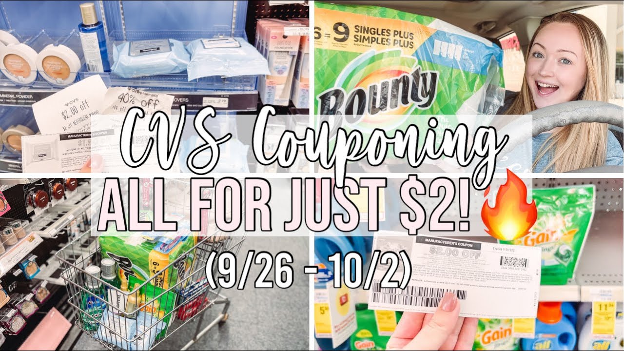 $2 CVS COUPONING HAUL! 🔥 (9/26-10/2) / 3 EASY BEGINNER DEALS!
