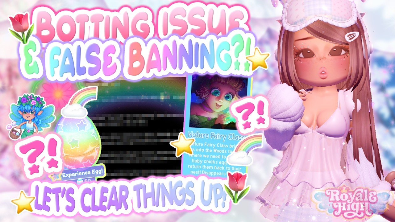 🌈ВНИМАНИЕ🌷 Вас забанят за это и за 👀использование ботов🤔? | Royale High