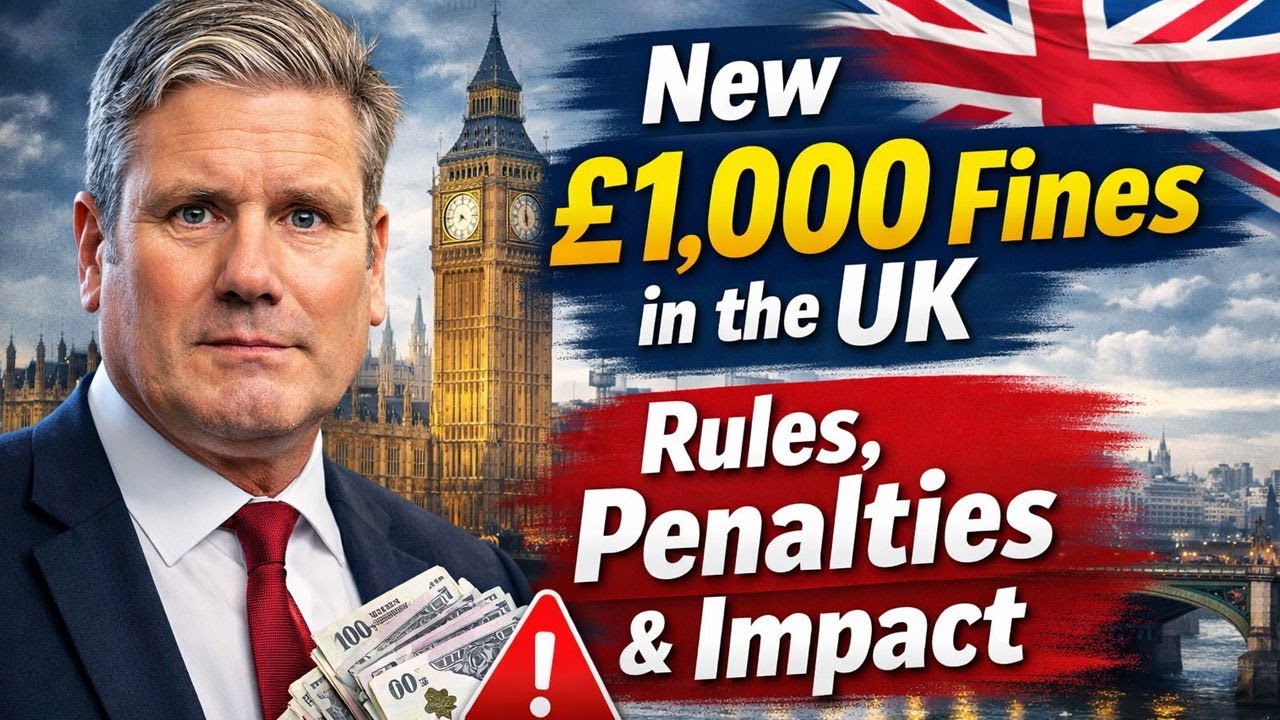 New &pound;1,000 Fines in the UK &ndash; Rules, Penalties & Impact