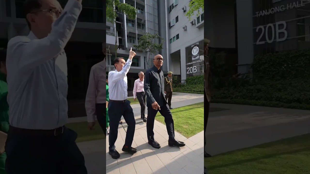 Singapore President Mr Tharman Shanmugaratnam makes his first #NTUsg campus visit