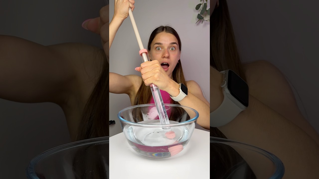 Giant Water-Gun makes me shocked!😮🔫 #unboxing #watergun #hacks #summer