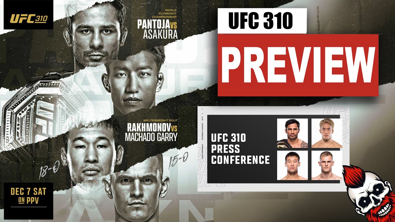 UFC 310 Preview: Press Conference, Predictions, & Bets! Ian Garry upset? Asakura Debut + MORE!