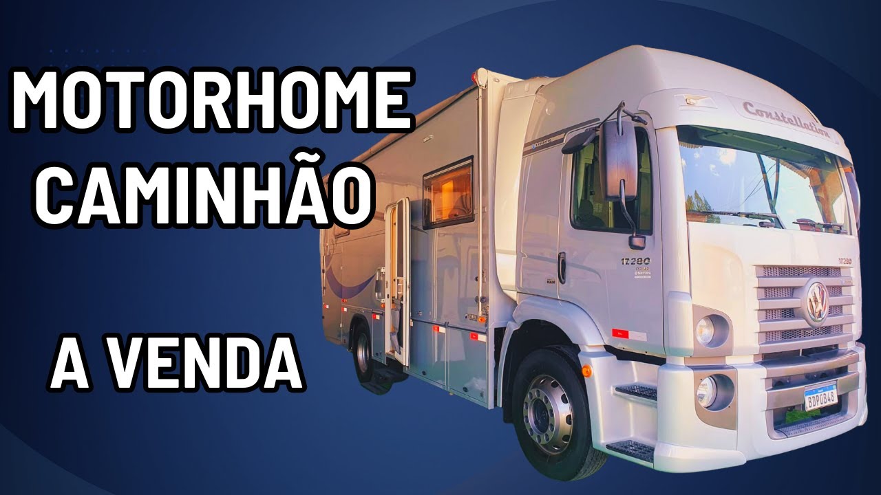 MOTORHOME CAMINHÃO A VENDA