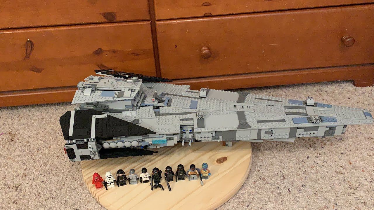 LEGO Raider-Class Corvette: The Corvus Star Wars Custom Set Review