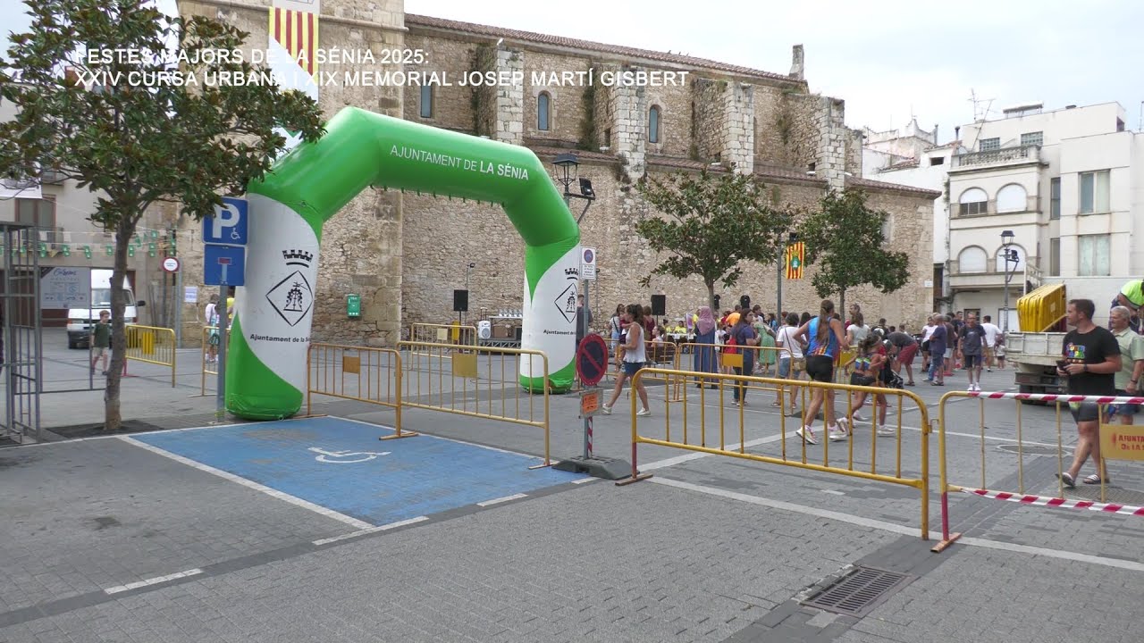 Festes Majors de la Sénia 2025: XXIV Cursa Urbana i XIX Memorial Josep Martí Gisbert
