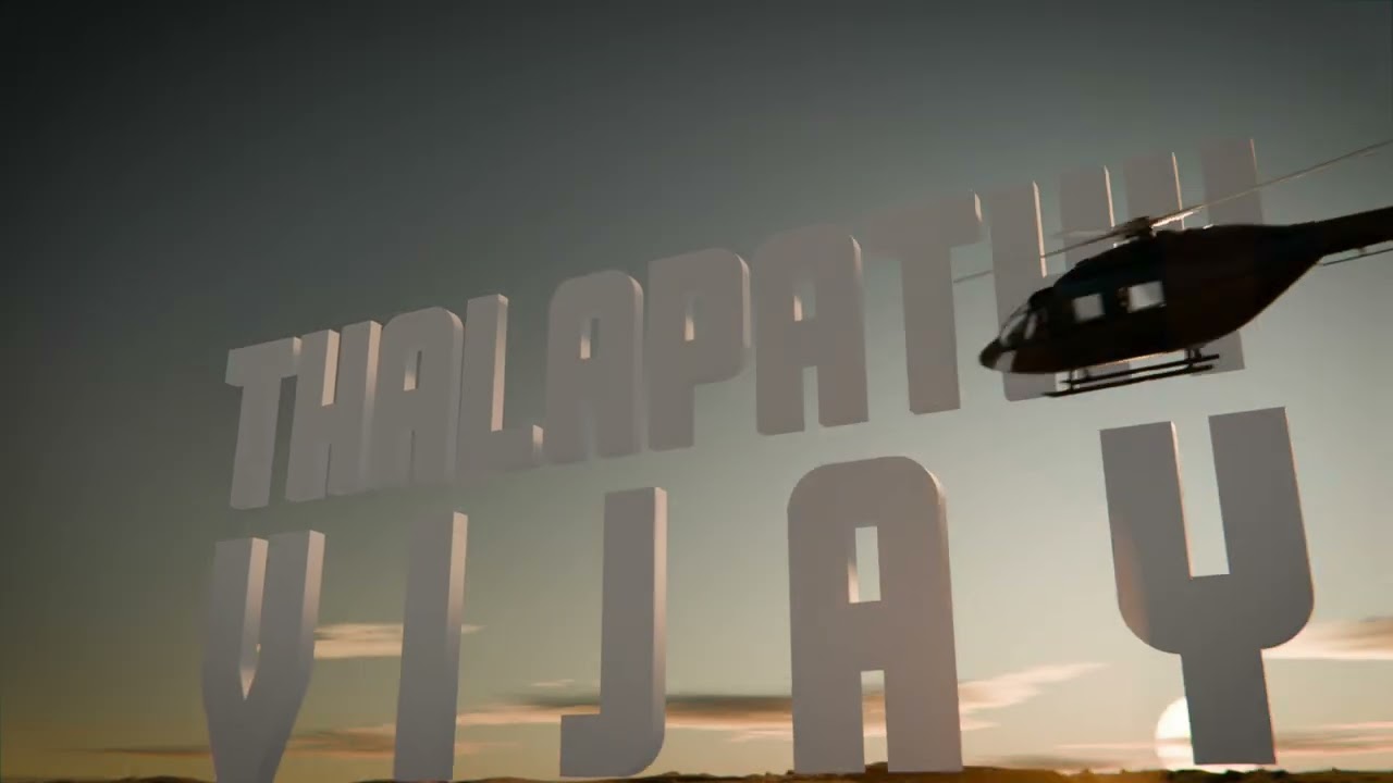 GOAT | 7 DAYS TO GO ANIMATION | THALAPATHY VIJAY | AGS ENTERTAINMENT