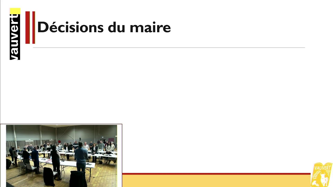 Conseil Municipal