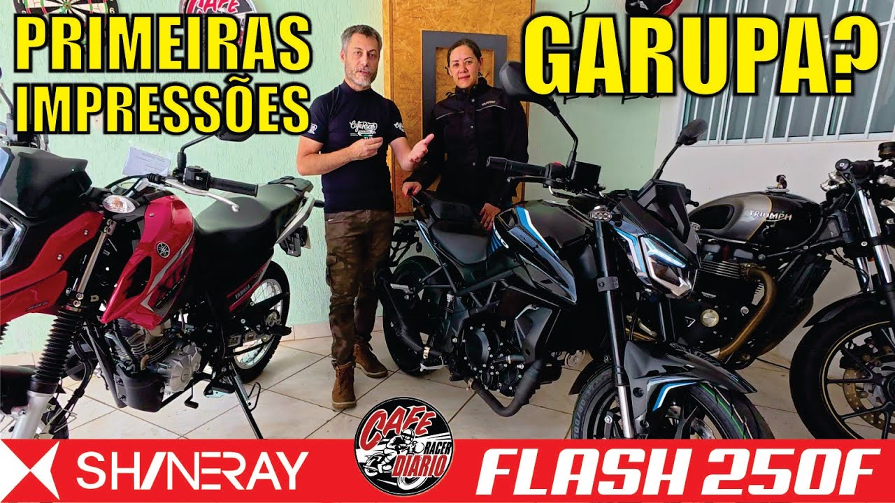 Primeiras Impressões e Garupa | Shineray Flash 250F #shineray #flash250 #250f