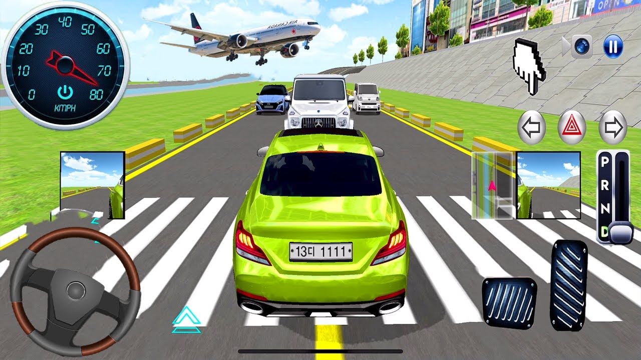 New Green Mercedes Car VS G Wagon 3D Driving Class Android Gameplay