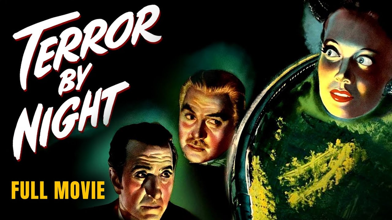 TERROR BY NIGHT (1946) [BASIL RATHBONE] Full Length Crime & Thriller Movie | English
