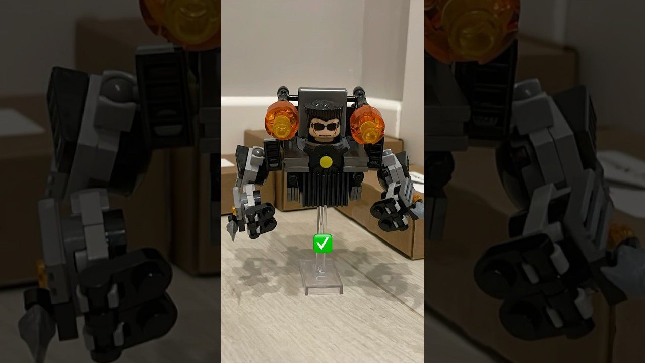 Lego Skibidi toilet.  Lego G MAN 5.0 tutorial. Lego Skibidi toilet 77 episode.