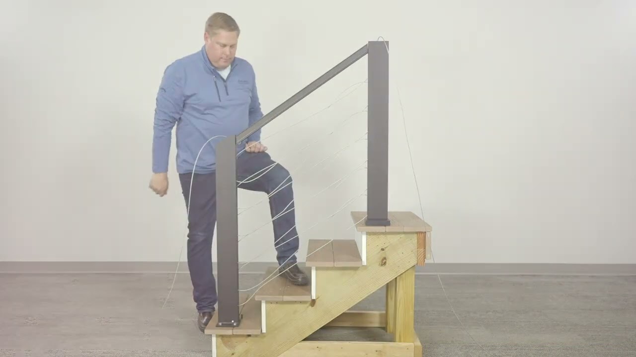 How to Install RDI® Elevation Rail™ - Stair Rail