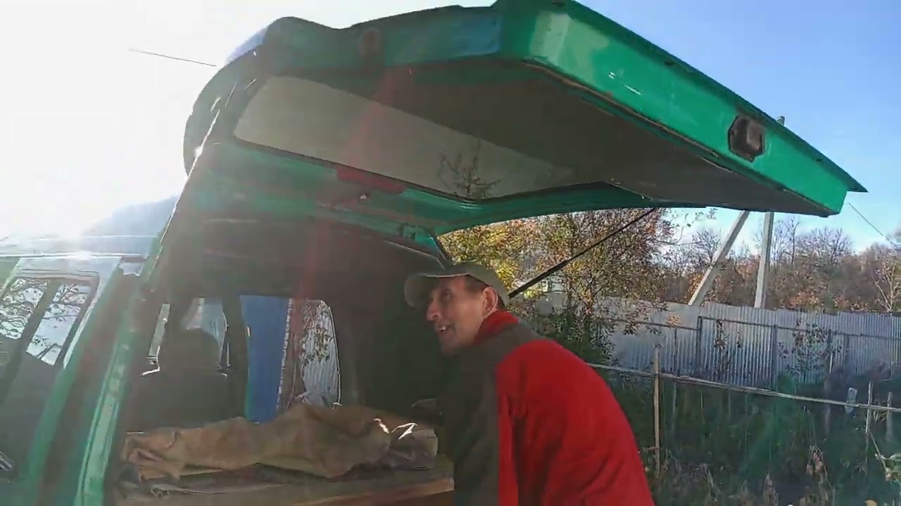 Амортизаторы задней крышки багажника на Дэу Дамас. Приспособили для себя