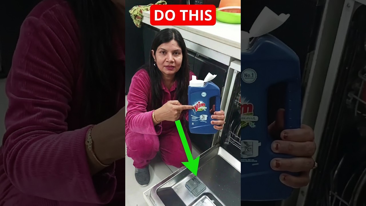 Adding Dishwasher Detergent in your Dishwasher is so easy| #shorts #dishwasherdemo #dishwasherreview