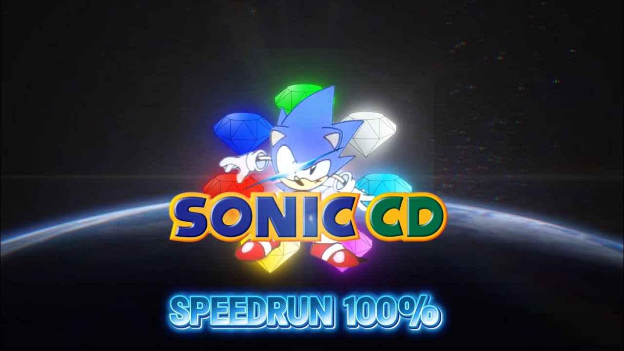 Sonic CD Speedrun 100% 