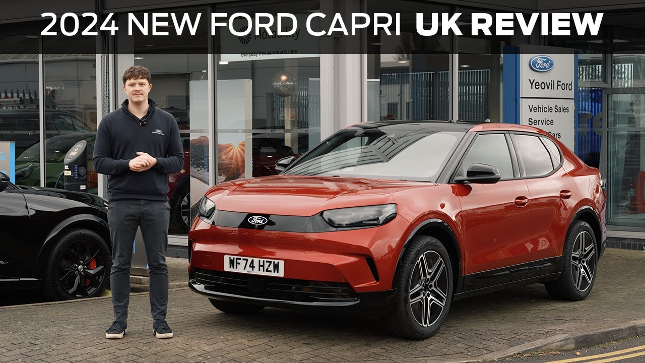 *СОВЕРШЕННО НОВЫЙ* | ОБЗОР полностью электрического Ford Capri 2024/2025 в Великобритании