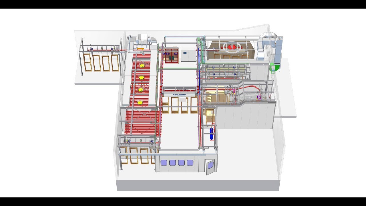 Vidali Finishing: New Flexy System painting plant at Freisinger Fensterbau