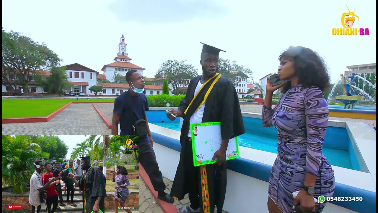 FINALLY AKABENEZER ENTERED LEGON UNIVERSITY😂😂SEE WHAT HAPPENED TO LIKEEE WHEN HE SAW AJ AND KYEKYEKU