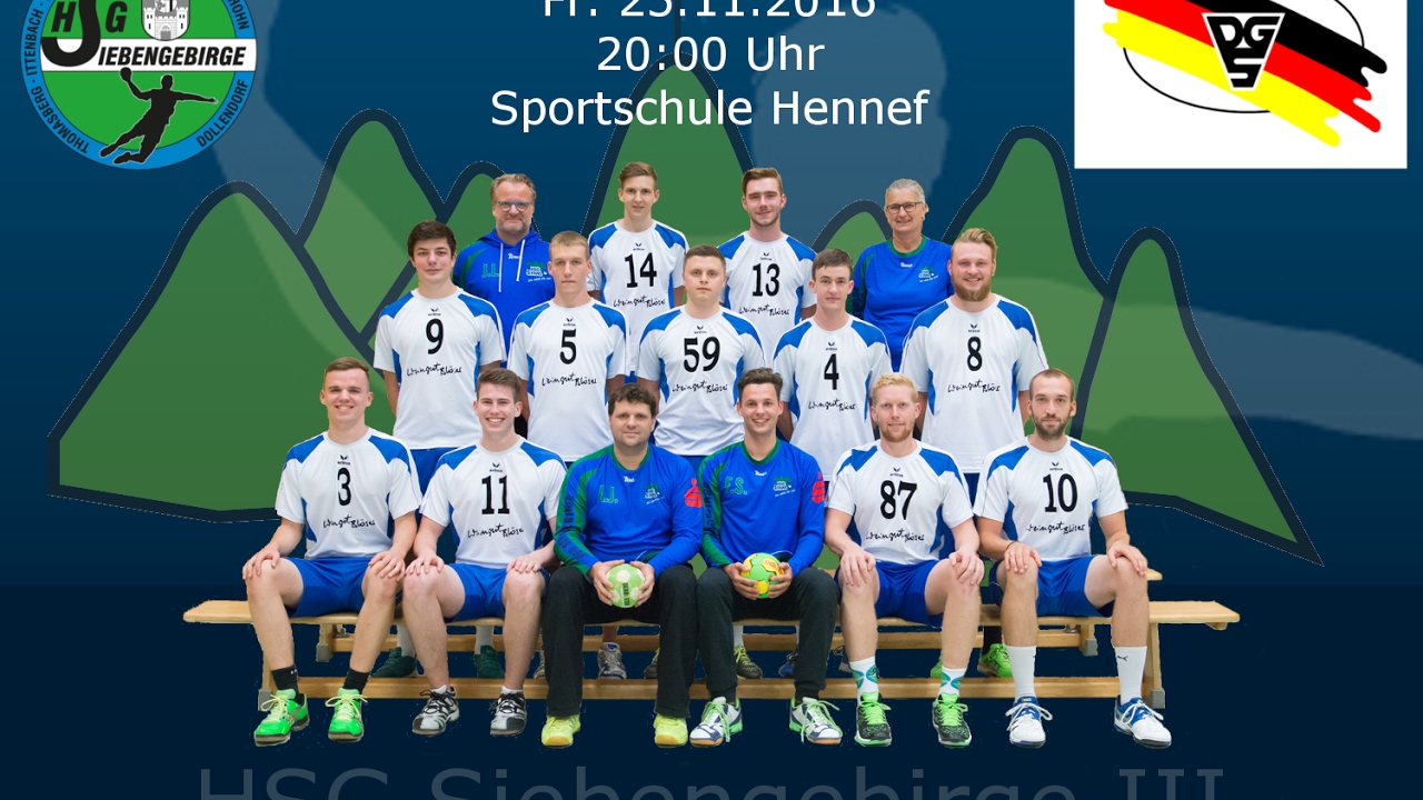 HSG Siebengebirge vs. Deutsche Nationalmannschaft der Gehörlosen (full game)